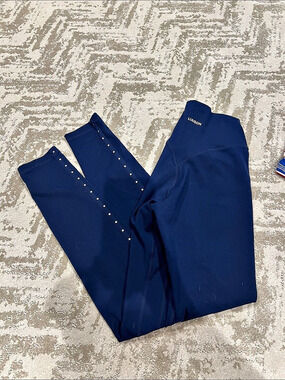 Liaison Wide Leg Pants in Blue Like New